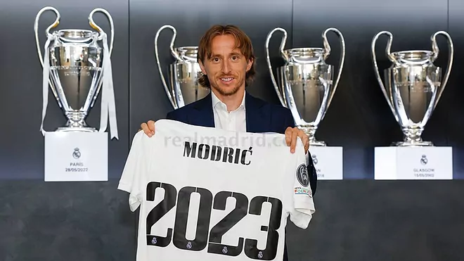 Модрич продлил контракт с Реалом на один год после пятой победы в Лиге чемпионов